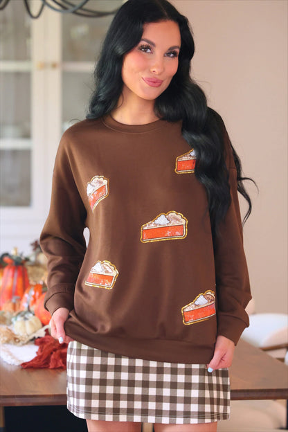 Sweet as Pumpkin Pie Luxe Pullover