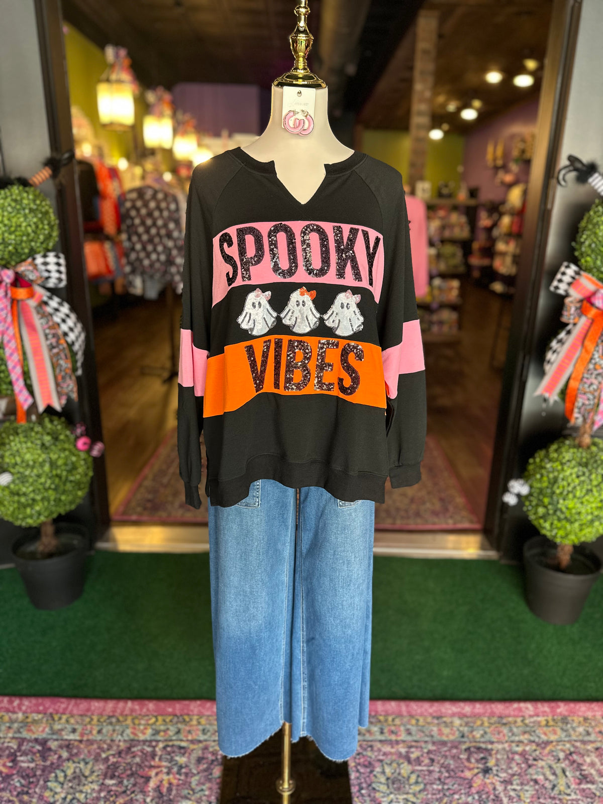Jess Lea Spooky Vibes Pullover