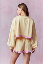 Load image into Gallery viewer, Yellow &amp; Pink Gingham Ruffle Set
