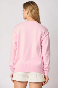 Light Pink Sequin Nutcracker Sweater