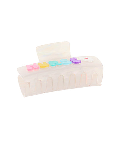 NURSE Hair Claw Clip