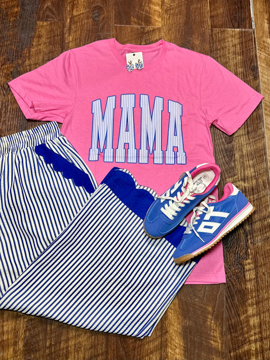Striped MAMA T-Shirt