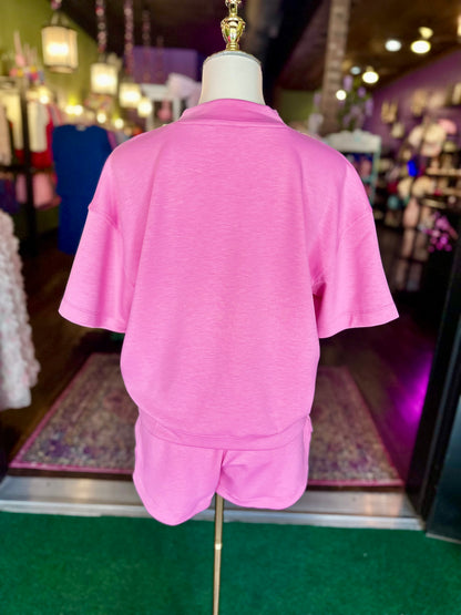 Candy Pink Scuba Set