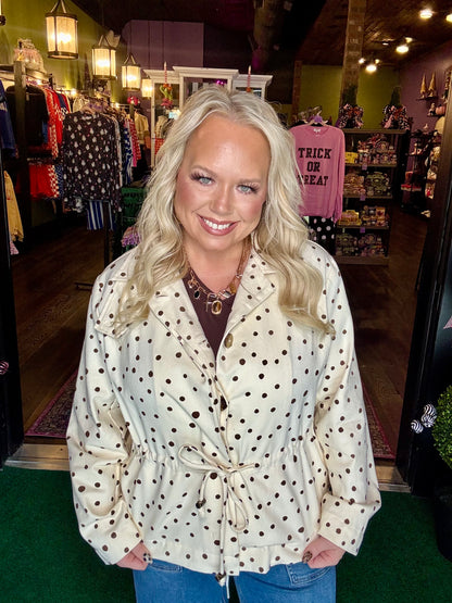 Polka Dot Poise Jacket