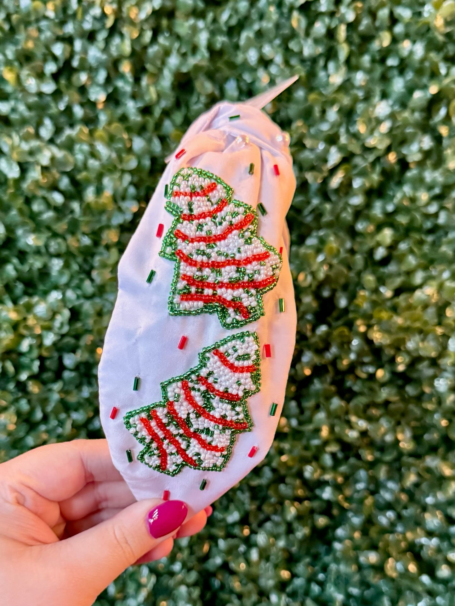 Christmas Tree Cake Headband