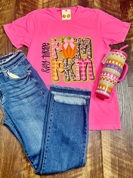 Comfort Colors Hey There Pumpkin T-Shirt