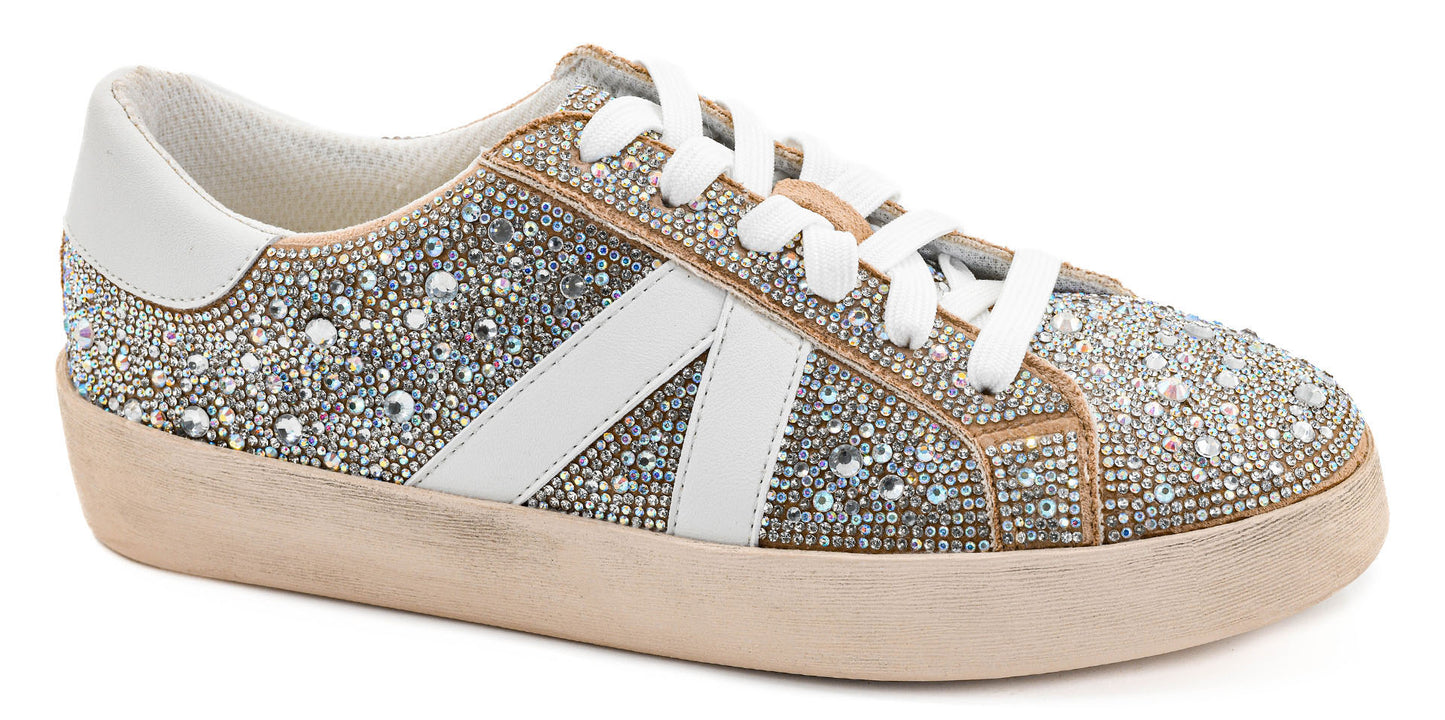 Corky’s No Chaser Clear Rhinestone Sneakers