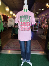 Load image into Gallery viewer, Pink Christmas Tee

