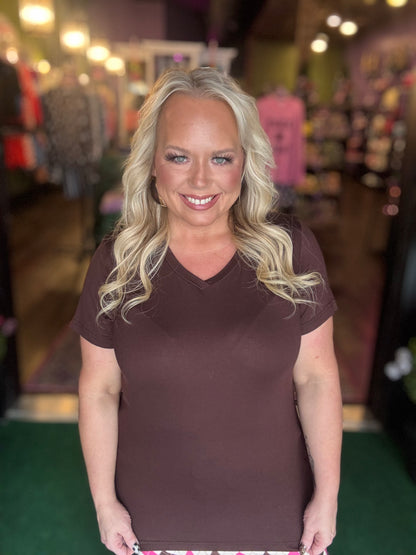 Chocolate Cozy Classic Tee