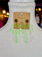 Load image into Gallery viewer, Acrylic Palm Tree Earrings
