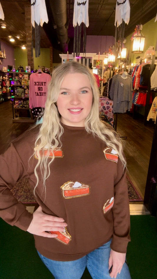 Sweet as Pumpkin Pie Luxe Pullover