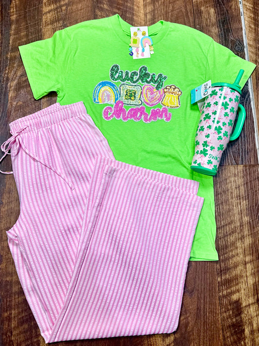 Sequin Lucky Charm T-Shirt