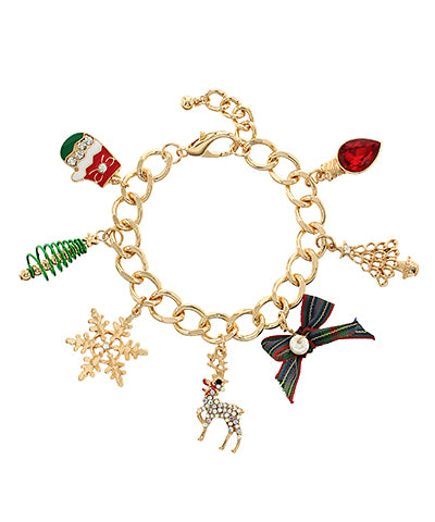 Christmas Charm Bracelet