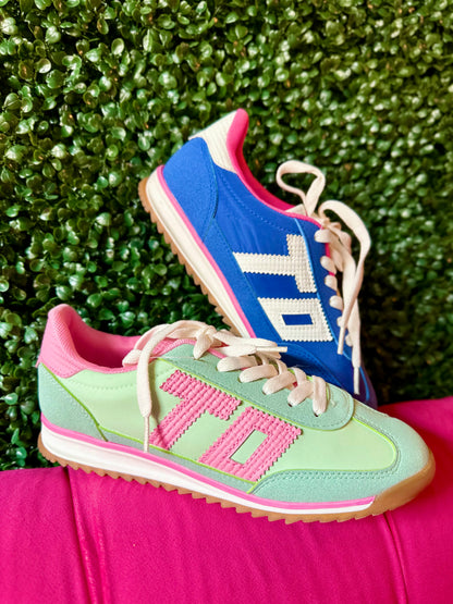 Retro Pop ColorBlock Sneakers