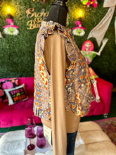 Load image into Gallery viewer, Marigold Breeze Floral Patchwork Quilted Vest
