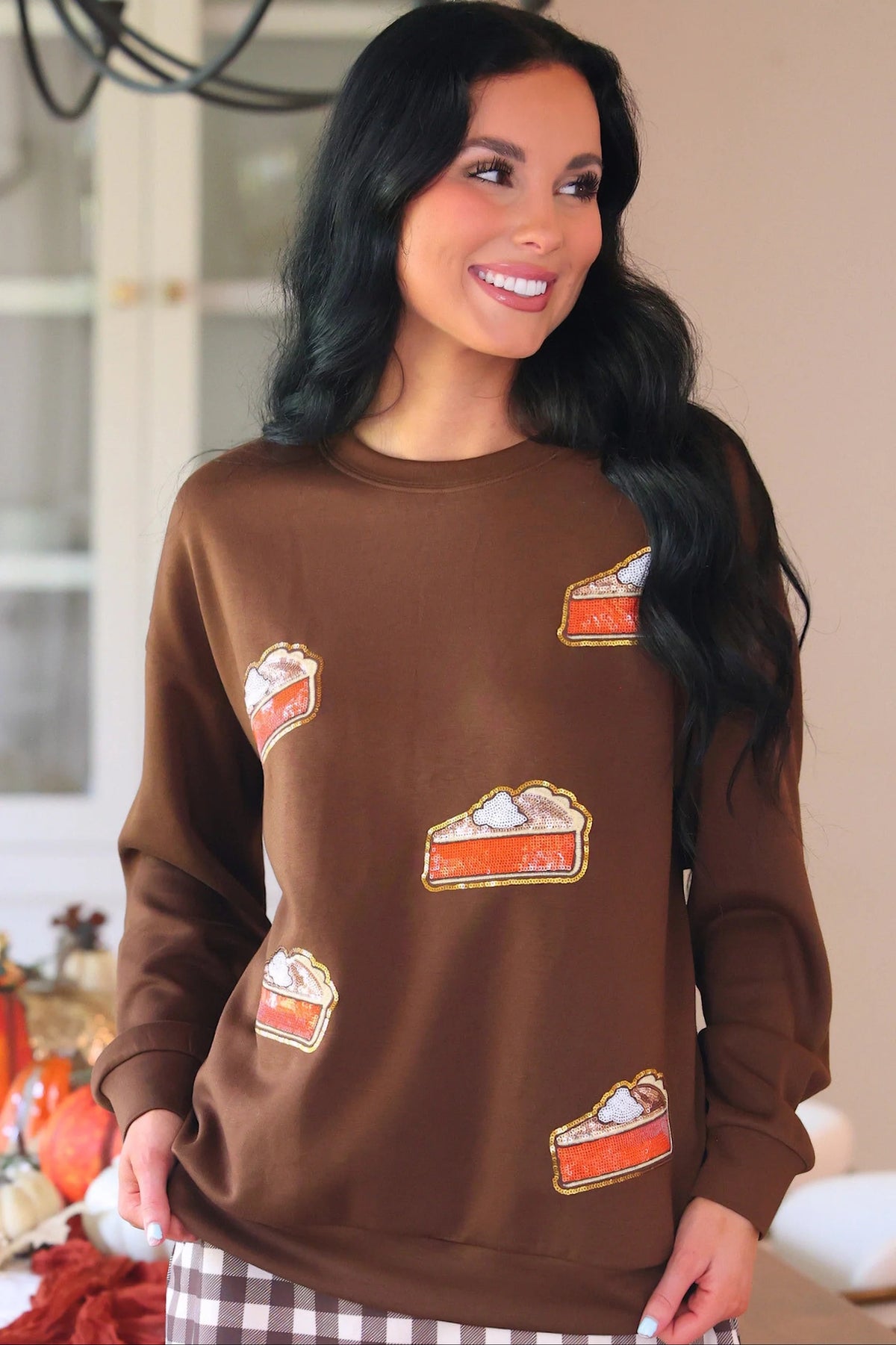 Sweet as Pumpkin Pie Luxe Pullover