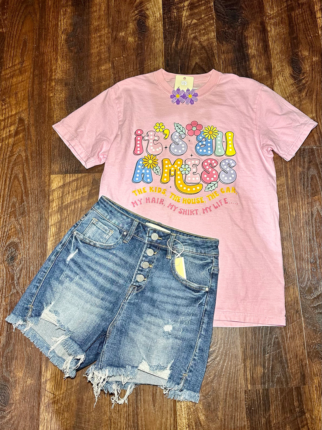 Comfort Colors “It’s all a Mess” tee