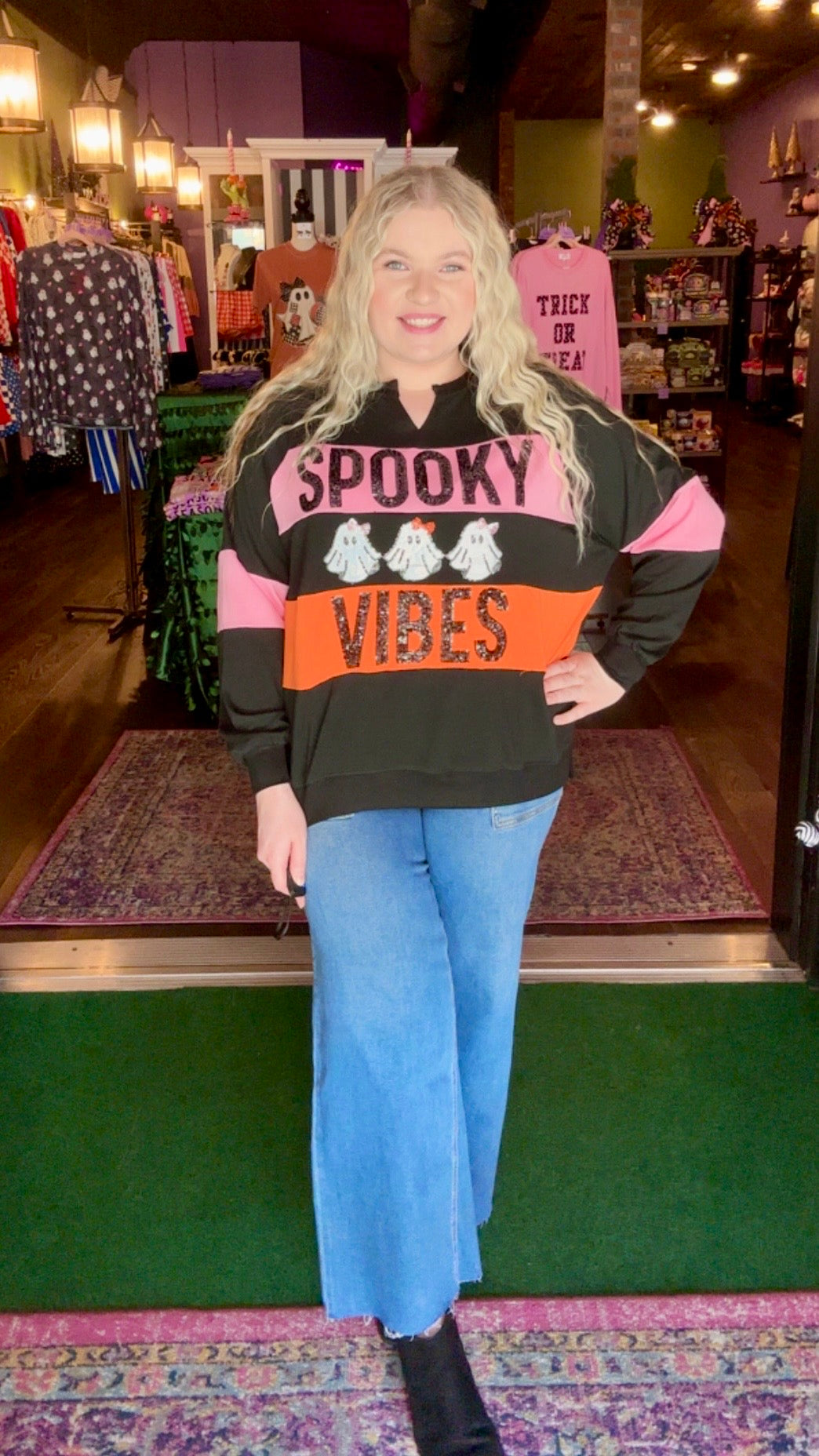 Jess Lea Spooky Vibes Pullover