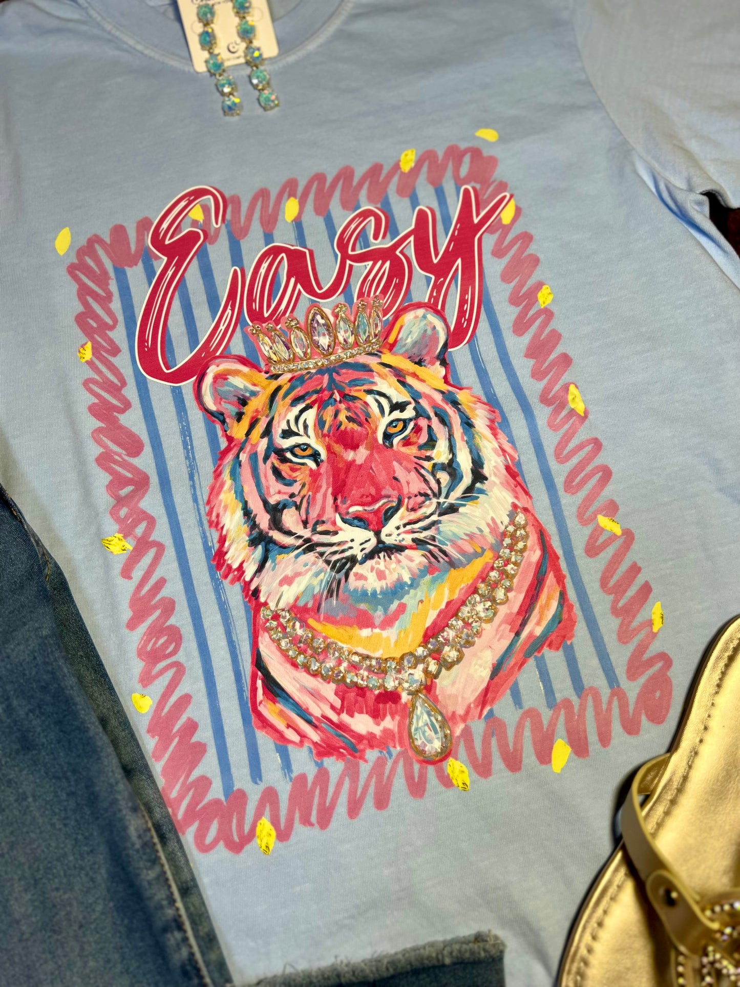 Comfort Colors Easy Tiger T-Shirt