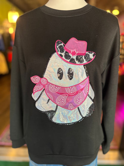 Yee Haw Gigi The Ghost Pullover