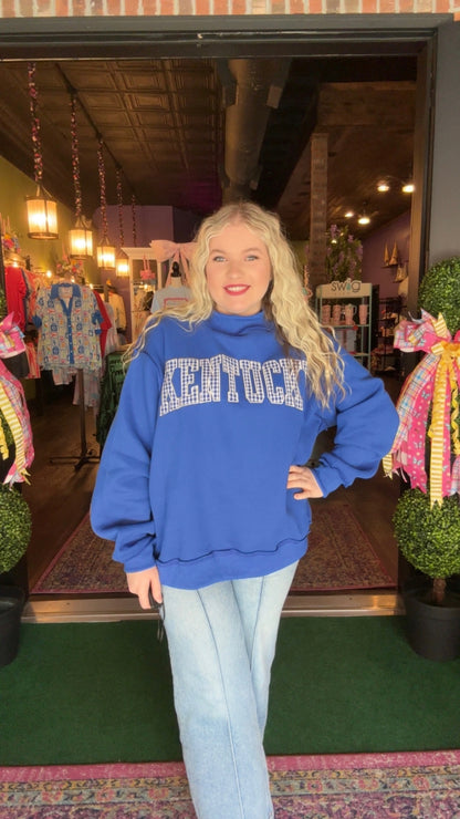 Kentucky Mockneck Sweatshirt
