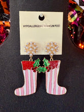 Load image into Gallery viewer, Christmas Stocking Earrings
