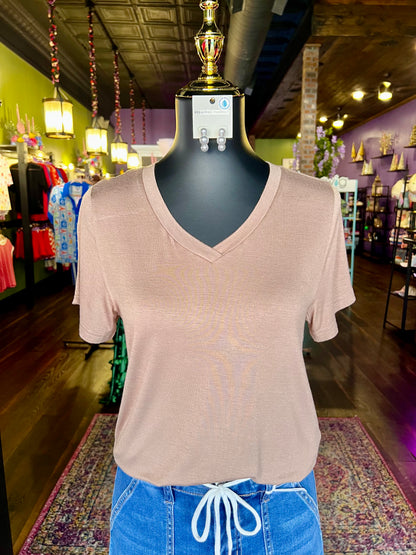 Mocha Cozy Classic Tee
