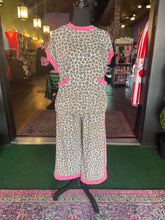 Load image into Gallery viewer, Leopard Print French Terry ColorBlock Set
