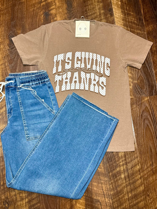 Comfort Colors "It's Giving Thanks" T-Shirt