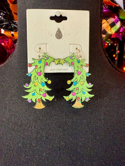 Christmas Grinch Tree Dangles