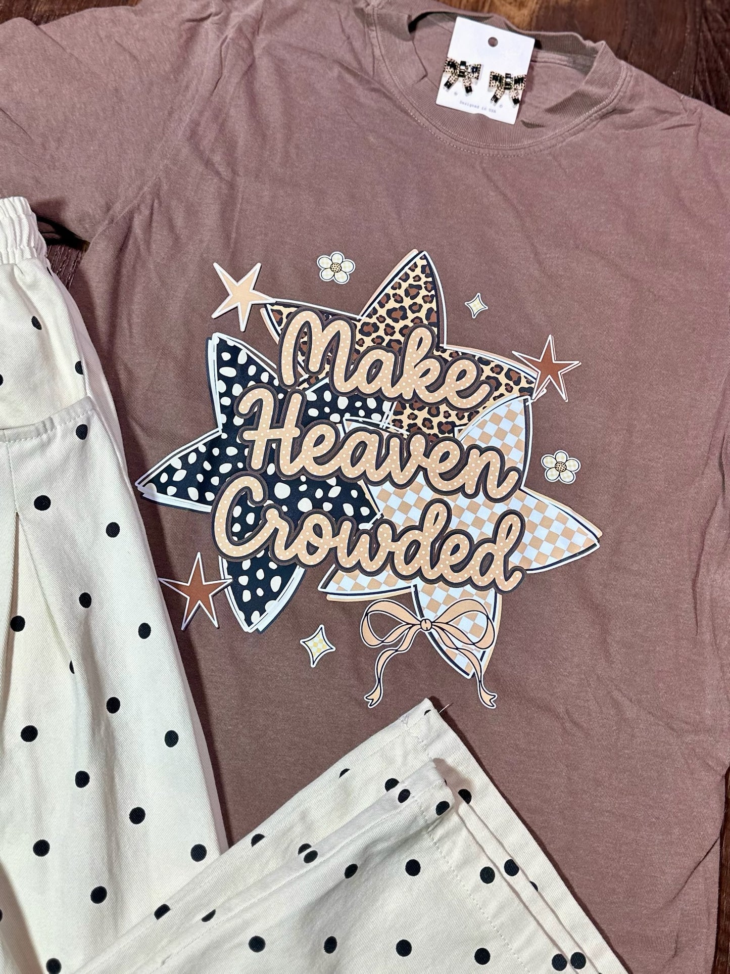 Comfort Colors Make Heaven Crowded T-Shirt