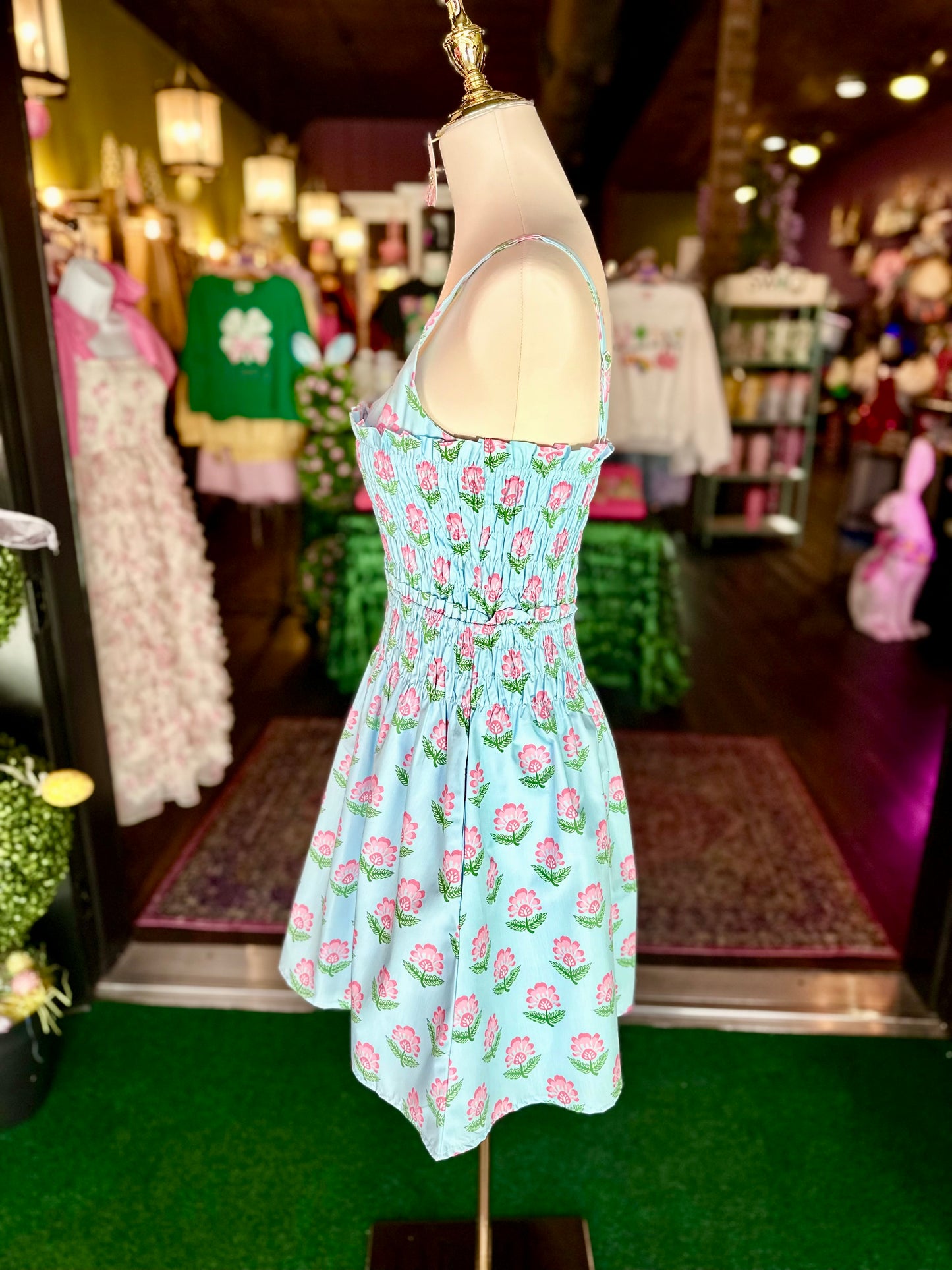 Petals & Promises Mini Dress