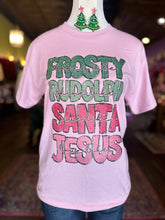 Load image into Gallery viewer, Pink Christmas Tee
