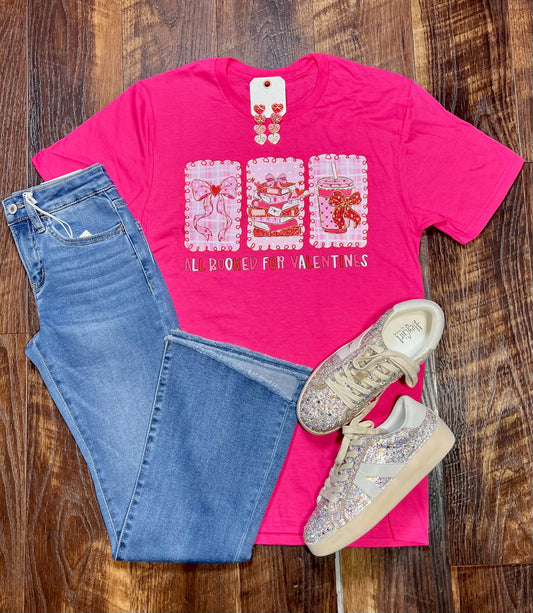 All Booked For Valentines T-Shirt