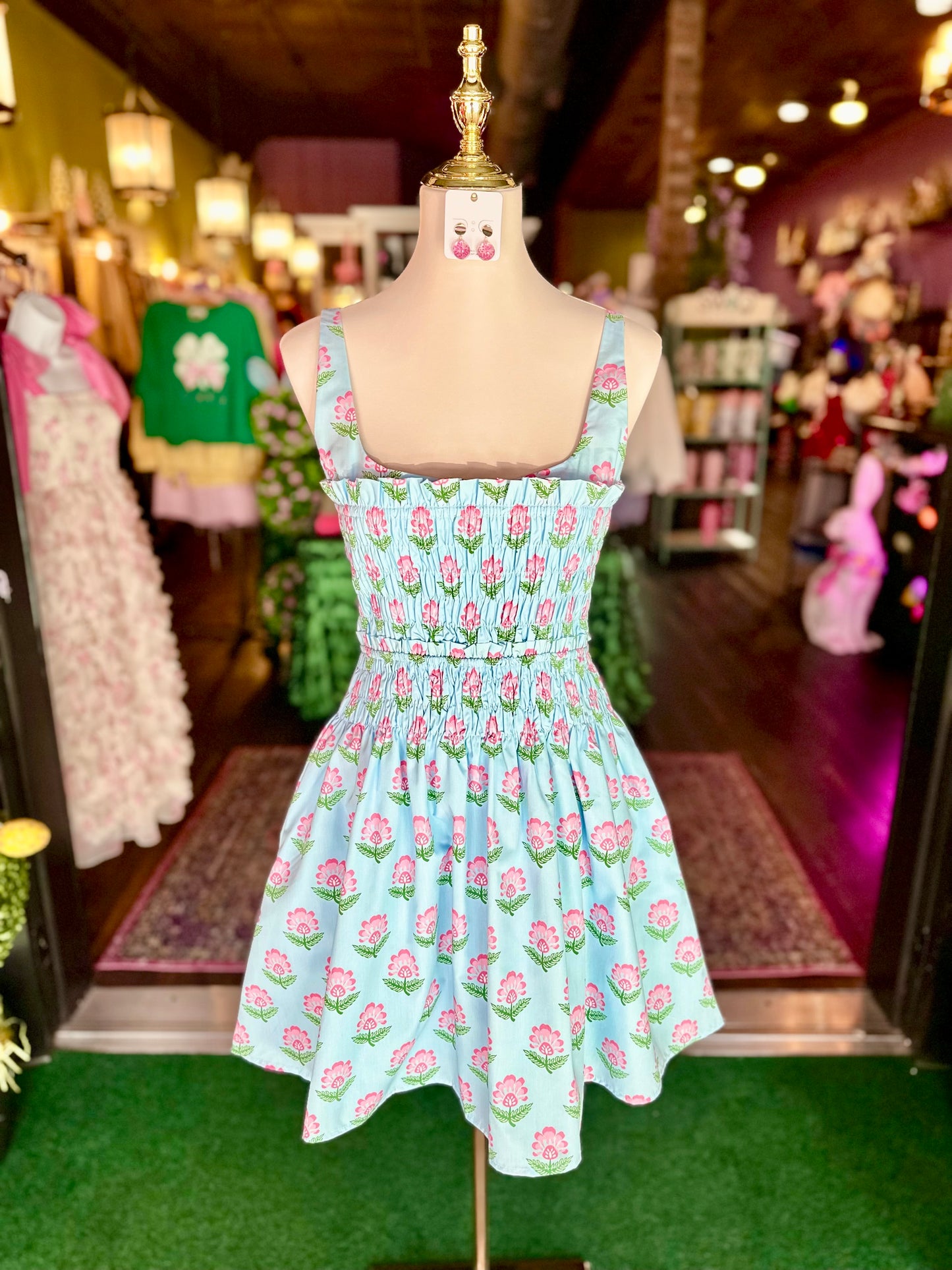Petals & Promises Mini Dress