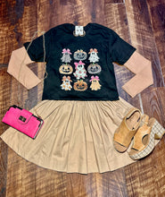 Load image into Gallery viewer, Coquette Multi-Print Ghost &amp; Jack O’ Lanterns T-Shirt
