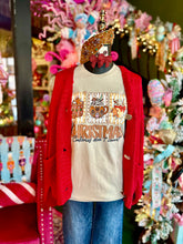 Load image into Gallery viewer, Red Chunky Knit Button-Up Cardigan
