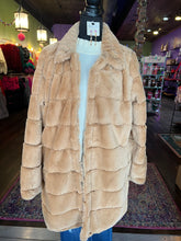 Load image into Gallery viewer, Camel Faux Fur Coat

