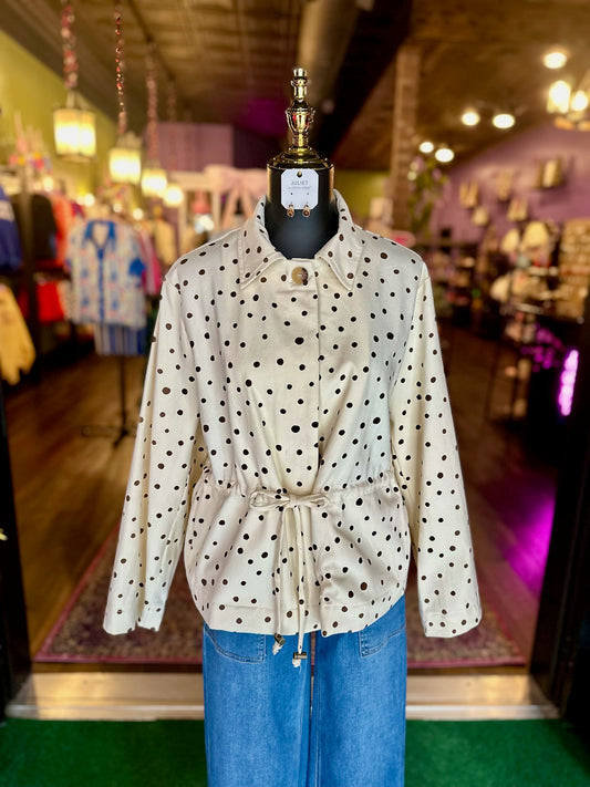Polka Dot Poise Jacket