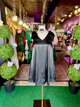 Load image into Gallery viewer, Black Bow Detail Sleeveless Mini Dress
