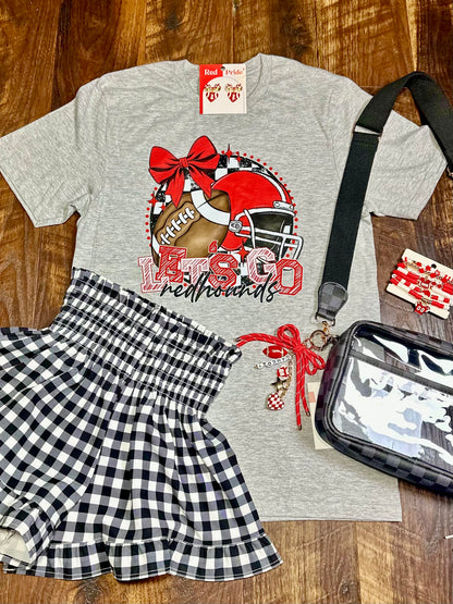 Let’s Go Redhounds Football T-Shirt