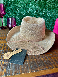 Gold Sequin Detail Cowboy Hat