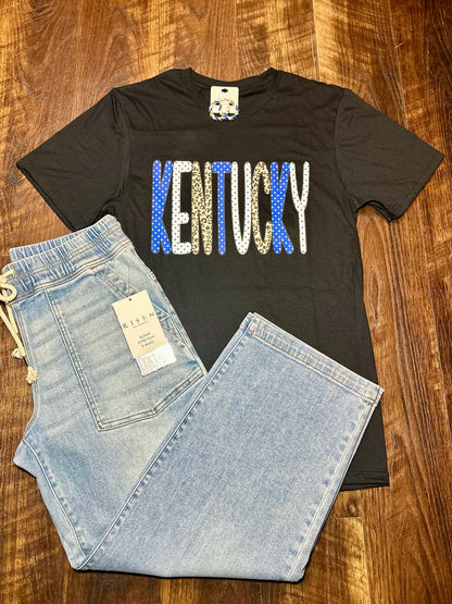 Leopard & Polka Dot KENTUCKY T-Shirt