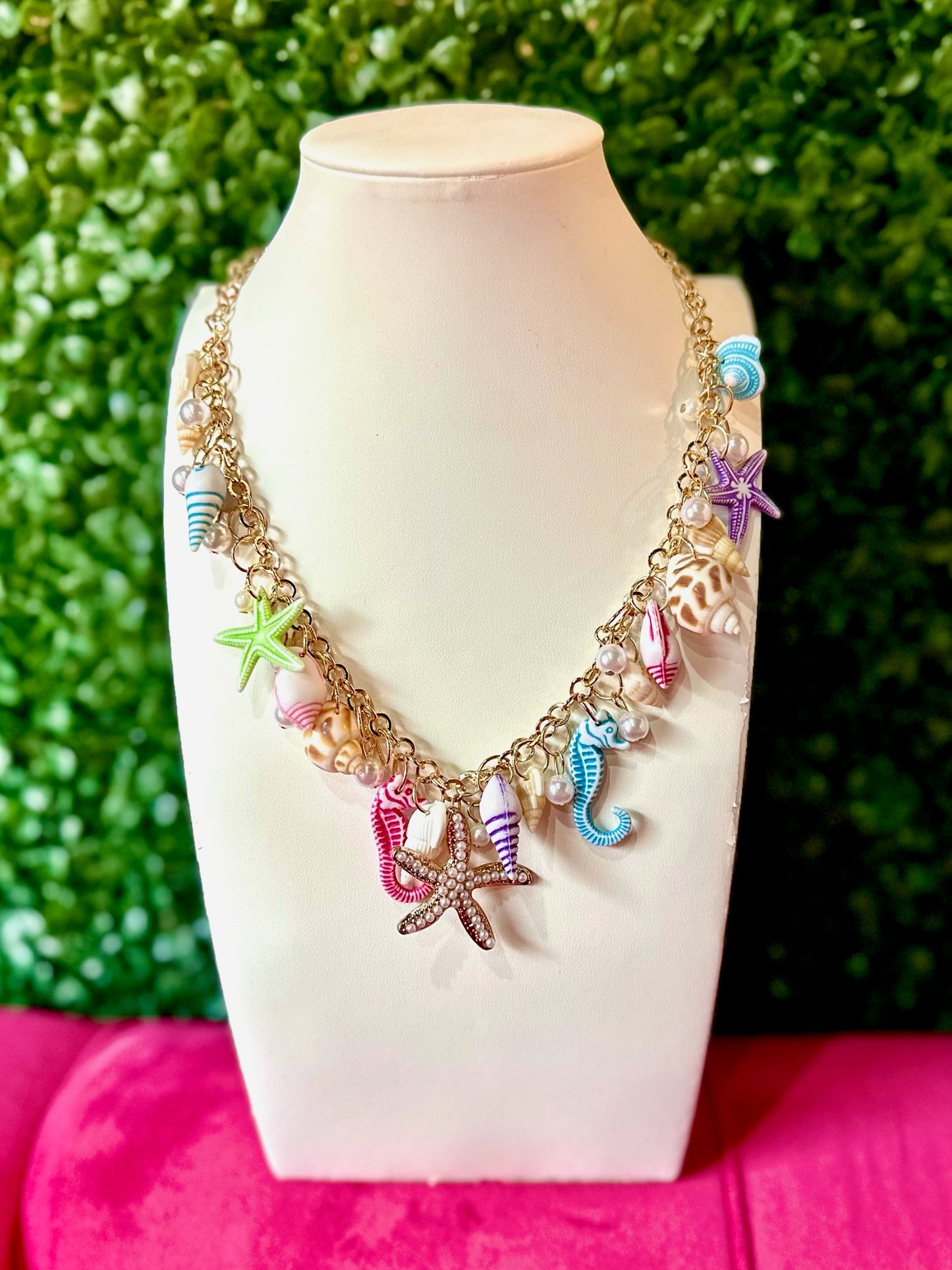 Sea Life Multi Charm Necklace