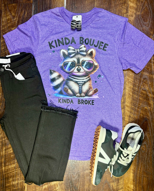 Kinda Boujee Kinda Broke T-Shirt