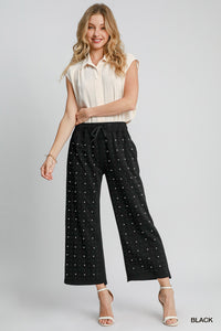 Luxeknit Embellished Sweatpants