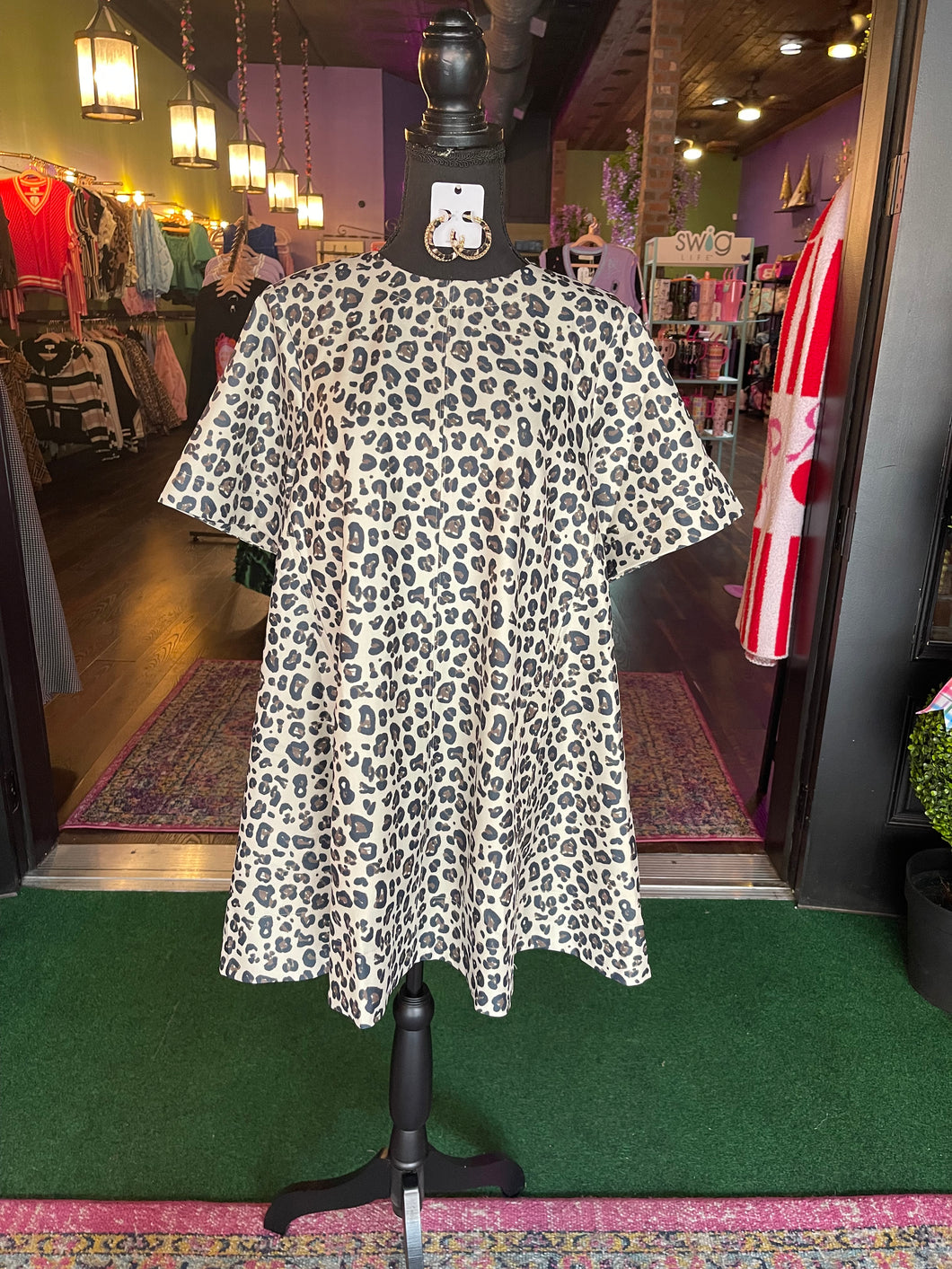 Leopard Print Dress
