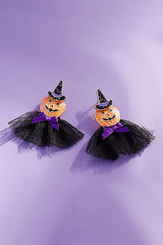 Witch Jack O’ Lantern Earrings
