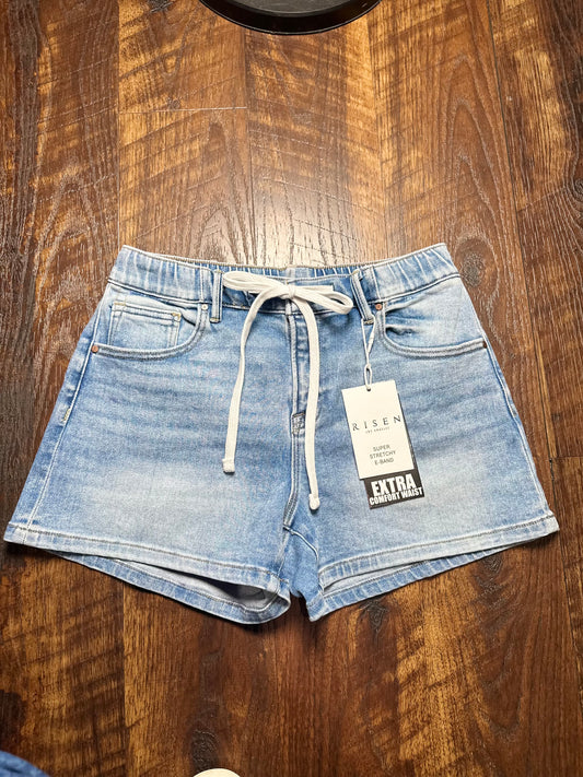 Risen Super Stretchy Denim Shorts