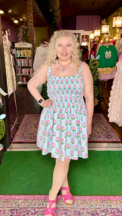 Petals & Promises Mini Dress